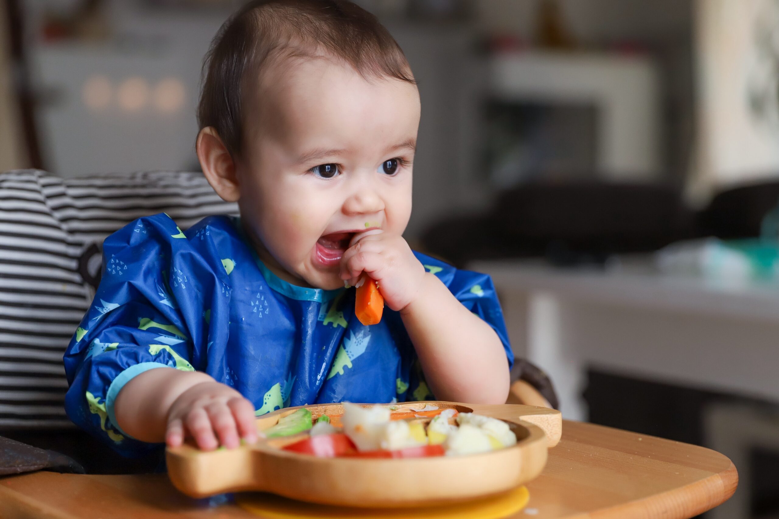 eating baby