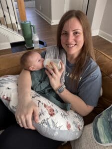 Infant Oral Ties child with mom